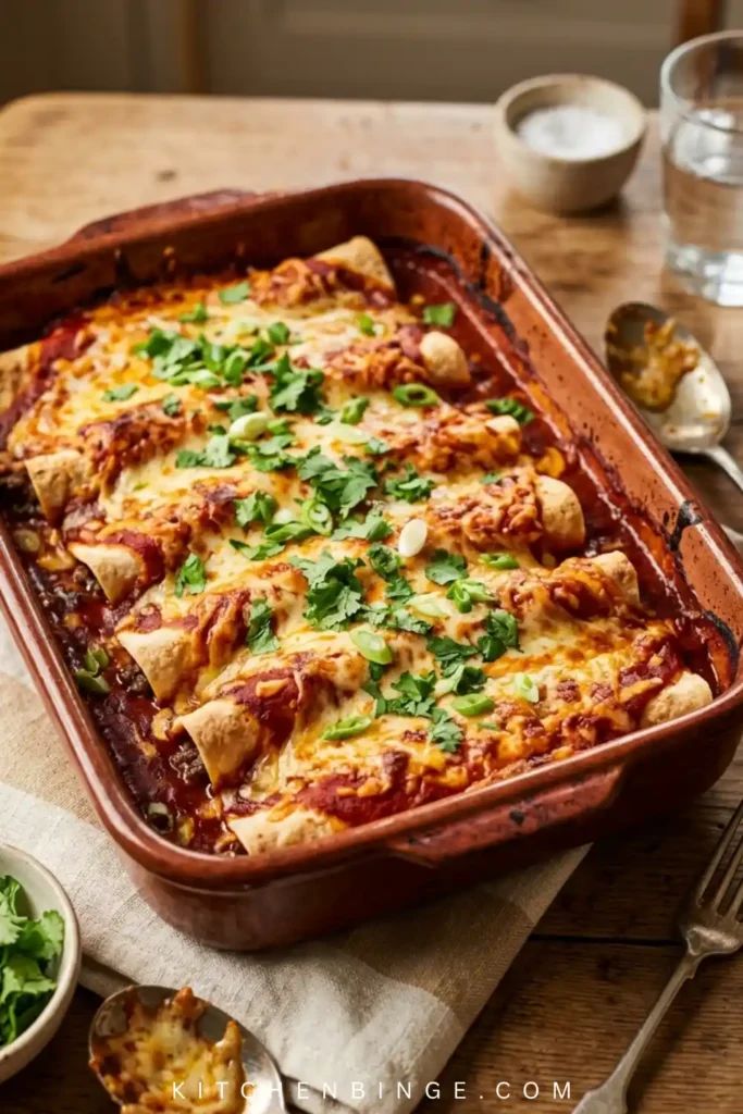 Easy Beef Enchiladas Recipe (Cheesy Tex-Mex Dinner)