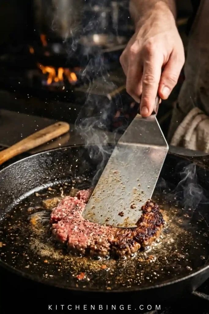 Homemade Smash Burger – Crispy, Juicy & Flavor Packed