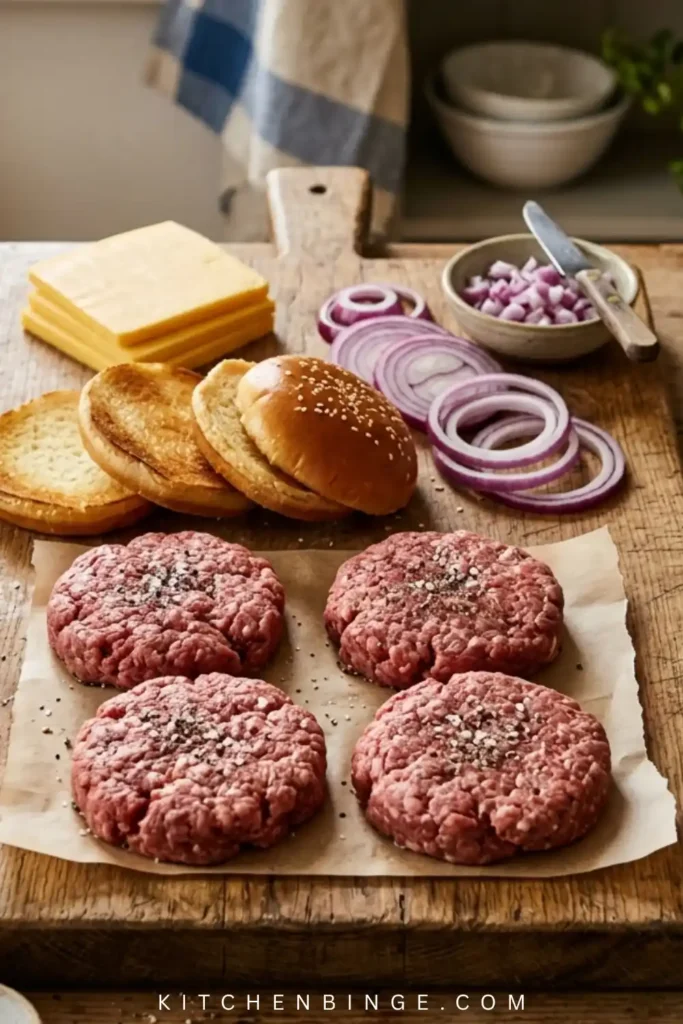 Homemade Smash Burger – Crispy, Juicy & Flavor Packed