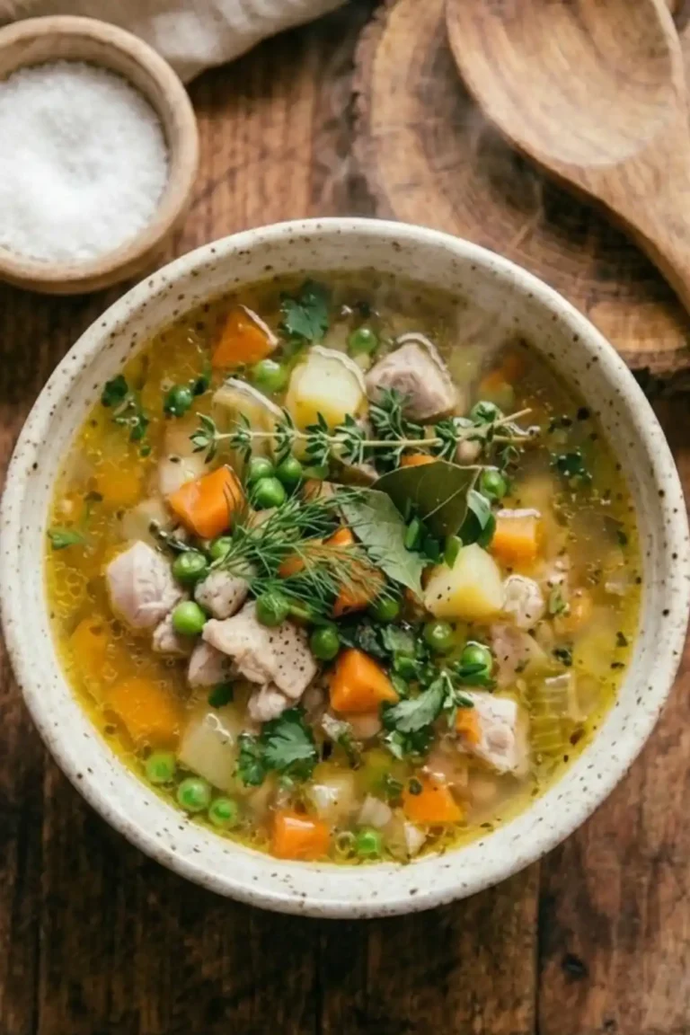 Chicken Bone Broth Soup Recipe ( Healthy & Tasty )