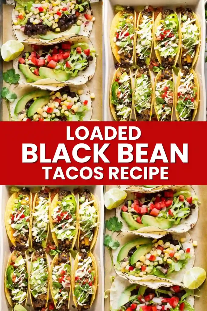 Healthy Black Bean Tacos (Easy Vegan Whole Food Recipes)