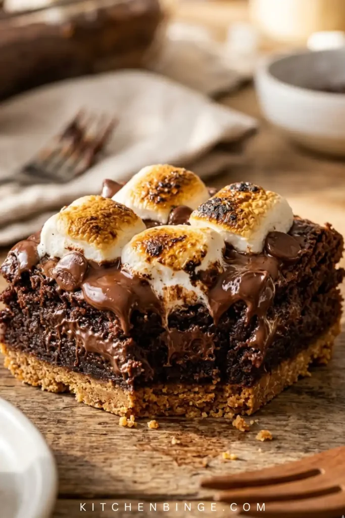 Delicious S’mores Brownies Recipe [Chocolatey Treat]