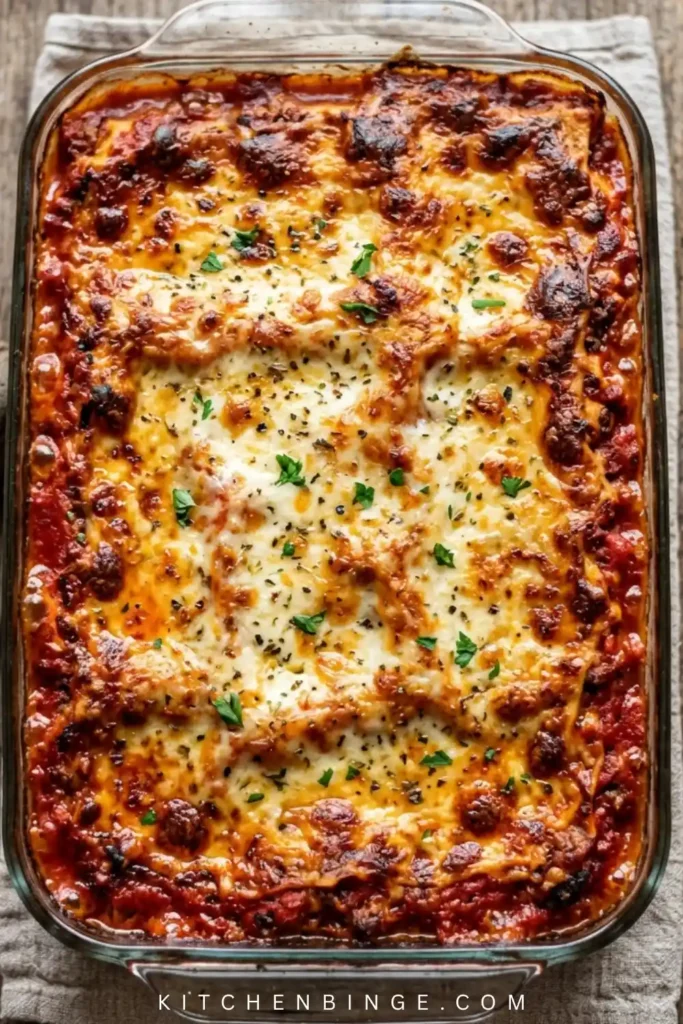 Easy Classic Beef Lasagna homemade Recipe