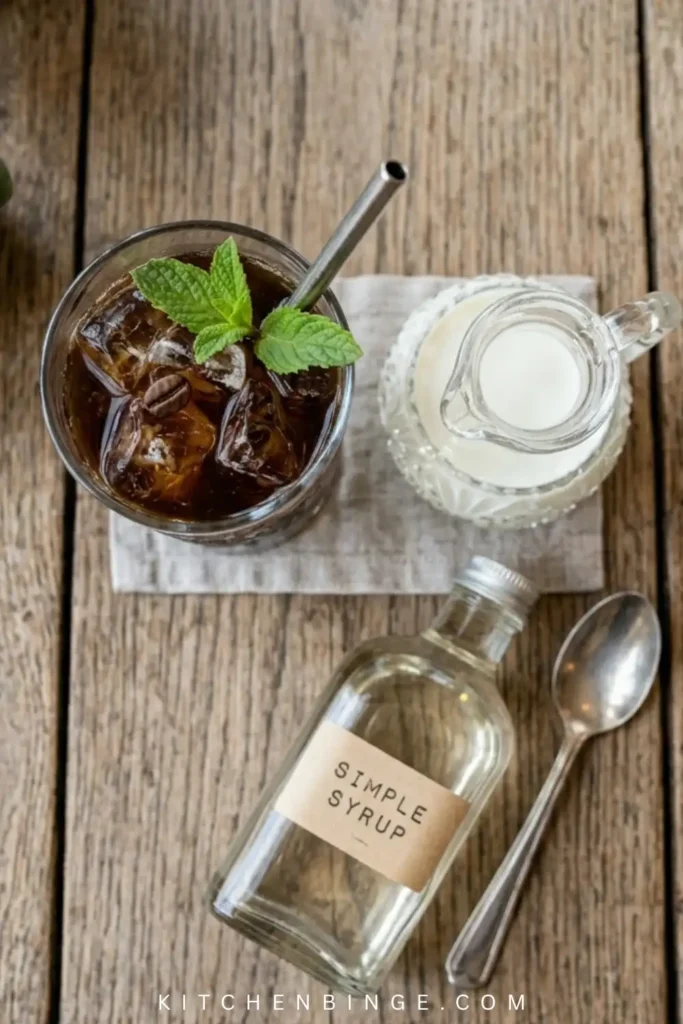 Simple Homemade Iced Coffee Recipe