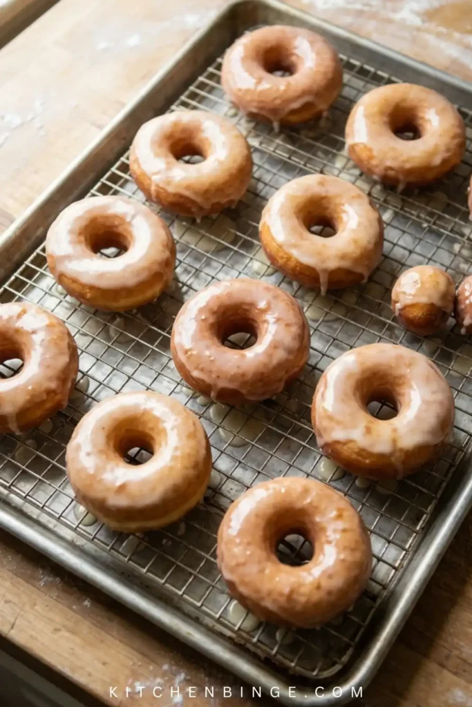 Homemade Glazed Donuts Recipe [Bakery-Style & Perfectly Fluffy]