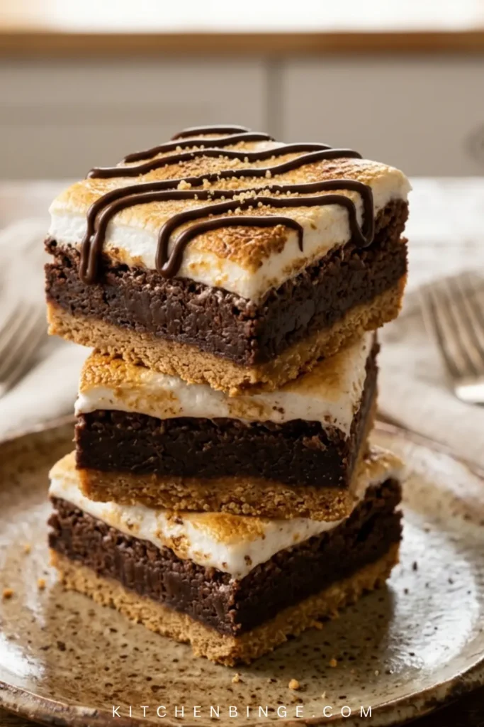 Delicious S’mores Brownies Recipe [Chocolatey Treat]