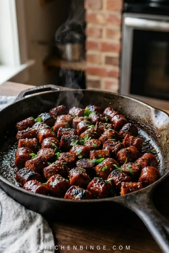 Tasty BBQ Smoked Sausage Bites Recipe