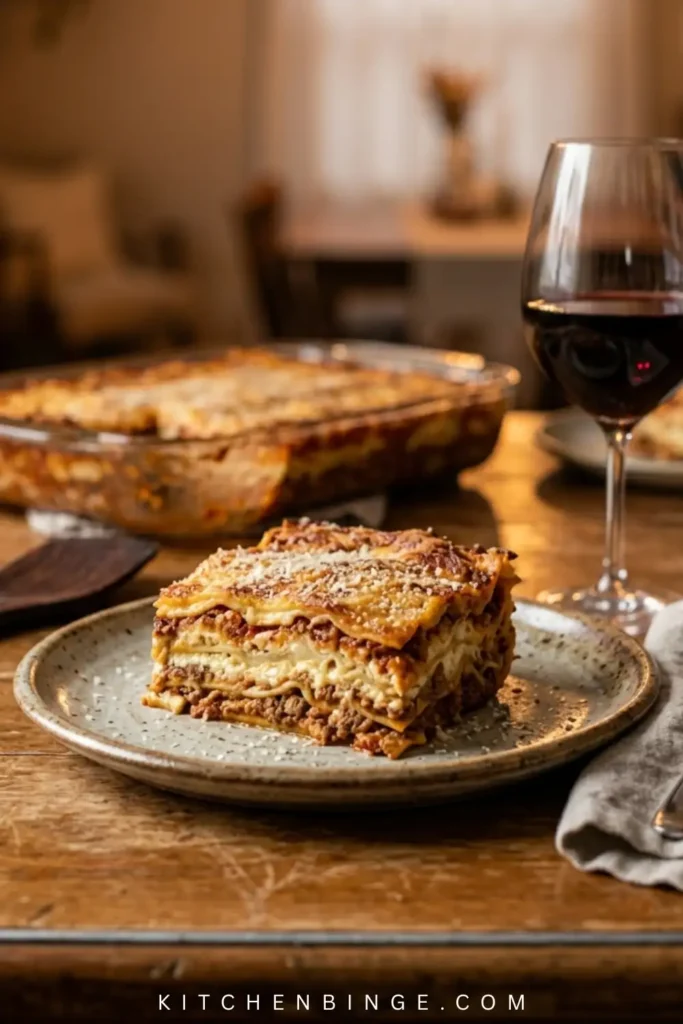 Easy Classic Beef Lasagna homemade Recipe