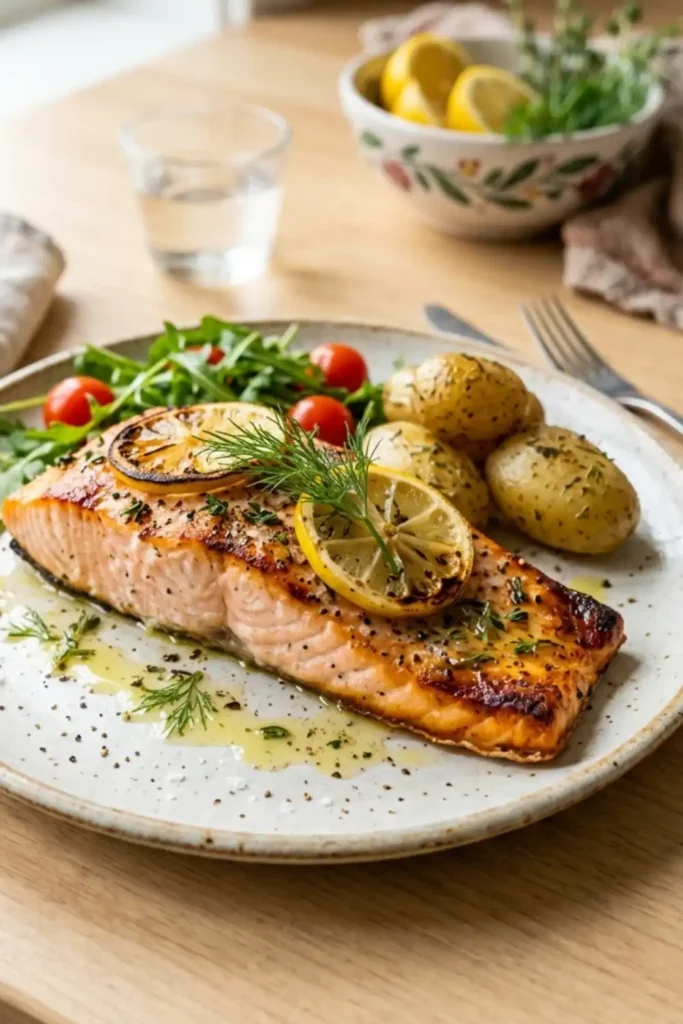 Healthy Easy & Juicy Baked Salmon Recipe