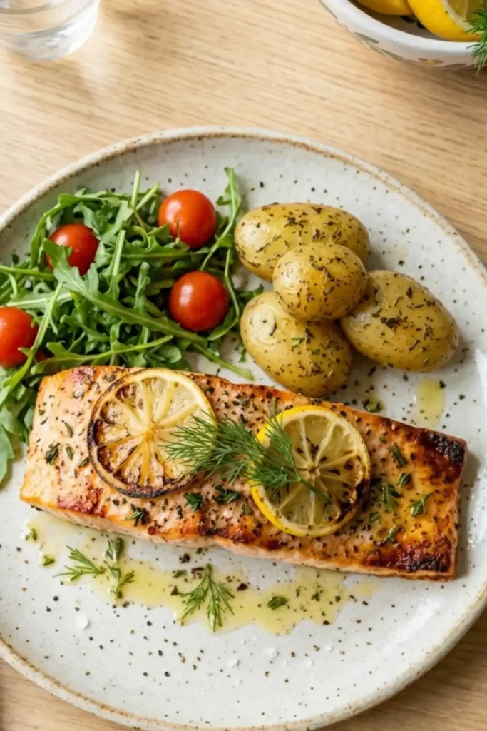 Healthy Easy & Juicy Baked Salmon Recipe